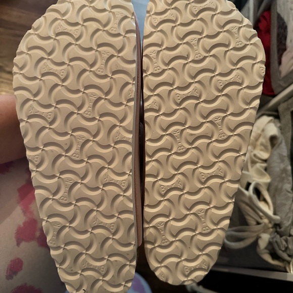 Birkenstock Pink Mules with Metallic Accents - Picture 7 of 7